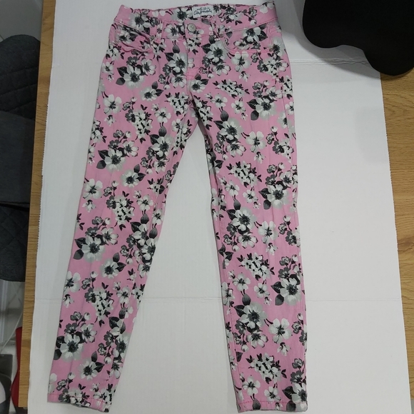 Aeropostale pink floral jegging, size: 5/6 - Picture 1 of 6